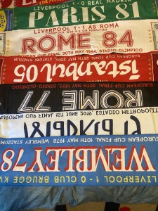 Liverpool Scarfs Job Lot 6 Winning Europe Championship for sale on Ebay
