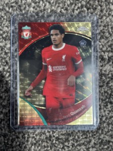 1/1 - 2024/25 Topps Chrome Liverpool Jarell Quansah #22 RC Rookie Superfractor for sale on Ebay
