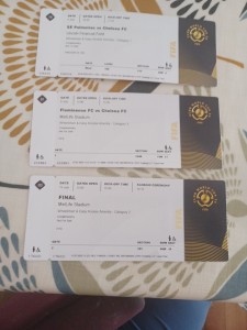 FIFA CLUB WORLD CUP PAPER TICKETS for sale on Ebay