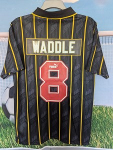 Sheffield Wednesday Away football Shirt 1993 1994 1995 WADDLE 8 SIZE LARGE 41/43 for sale on Ebay