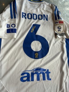 football shirt definitely Match ISSUED, Leeds United with LOA, Joe rodon Home   for sale on Ebay