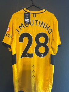 Wolves 2021-22 Pro Player Spec Home Shirt J.MOUTINHO 28 LARGE BNWT  for sale on Ebay