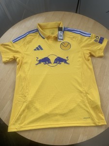Leeds United Yellow Away Shirt for sale on Ebay