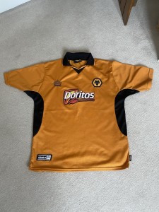 WOLVERHAMPTON WANDERERS 2002 DORITOS Vintage ADMIRAL Shirt Jersey 2003 Wolves for sale on Ebay