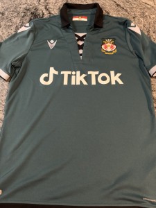 Wrexham 2021/22 Macron 'It's Always Sunny' Away Shirt. Perfect. Mens Size Medium for sale on Ebay