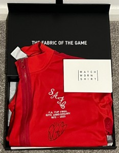 Signed Match worn Dan Ballard Sunderland Jacket Size Large for sale on Ebay