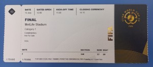 TICKET: FIFA CLUB WORLD CUP USA 2025 FINAL Chelsea v PSG-Ticket - Mint Condition for sale on Ebay
