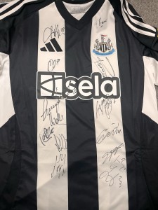 Newcastle United Squad Signed Home Shirt 24/25 wCOA for sale on Ebay