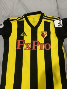 Watford FC 2018/19 Home Football Shirt Size M Premier League for sale on Ebay