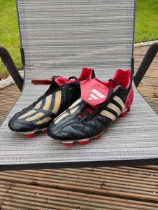 Adidas Predator Mania Football Boots 2002 FG TRX UK Size  10 kangaroo leather  for sale on Ebay