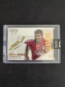 2022-23 TOPPS DYNASTY STEVEN GERRARD SOCCER LIVERPOOL EPL GOLD AUTO 1/1 for sale on Ebay