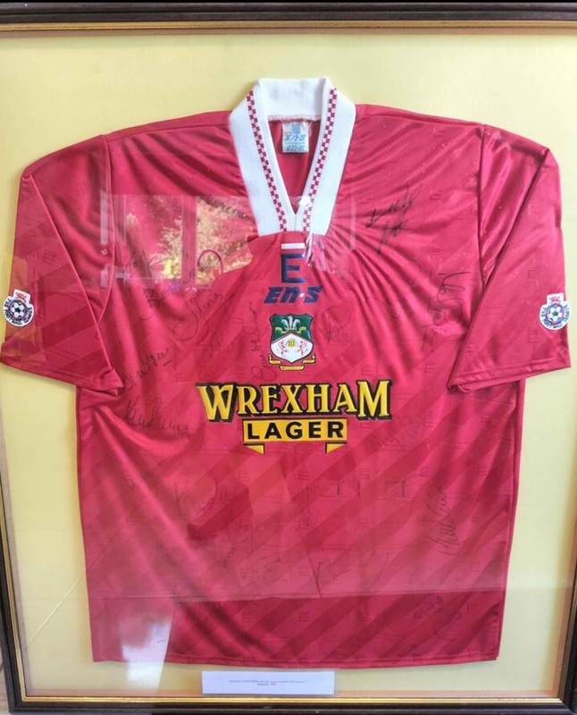Wrexham Matchworn Shirt - 6 for sale on Ebay