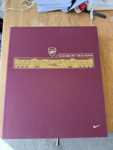 Arsenal Limited Edition Commemorative Box Highbury Football Shirt - 1913-2006. for sale on Ebay