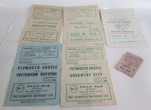 Vintage Plymouth Argyle Five Football Programmes Bundle Varied Condition for sale on Ebay