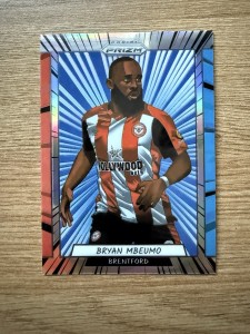 Panini Prizm 2023-24 Premier League Manga Case Bryan Mbeumo, SP Brentford for sale on Ebay