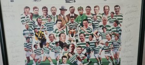 Legends of Celtic Park Signed Framed Picture for sale on Ebay