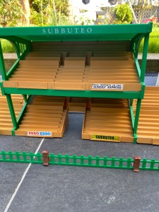 Subbuteo Retro Collection 6 Grandstands, floodlights players plus many extras  for sale on Ebay