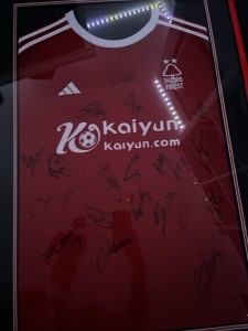 Nottingham Forest Signed Shirt By The Whole Team From 2024 for sale on Ebay