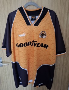Wolverhampton Wanderers Wolves 90s  Football Shirt L for sale on Ebay