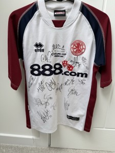 Signed Middlesbrough shirt League Cup 2004 for sale on Ebay
