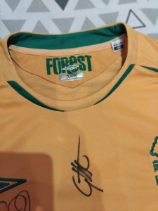 Nottingham Forest Signed Shirt for sale on Ebay