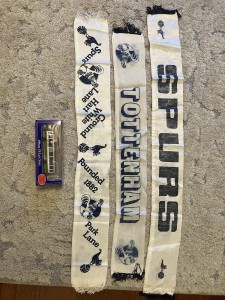 Tottenham Spurs Silk Scarves Scarf And Coach for sale on Ebay