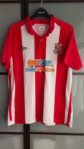 Lincoln City 2010/11 season small adult home football shirt. for sale on Ebay