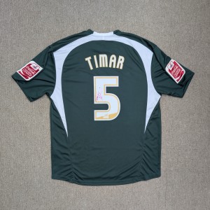 Plymouth Argyle Match worn Home Shirt. 2007-09 for sale on Ebay