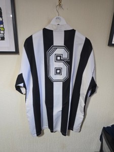 Newcastle United 1995/97 Adidas matchworn home shirt Albert/Howey - XL for sale on Ebay