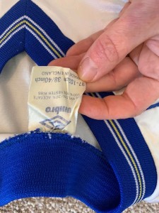 Vintage Leeds AFC 1984-1986 Football JERSEY for sale on Ebay