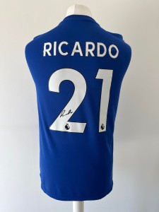 Signed RICARDO PEREIRA Shirt - Leicester City -COA- Portugal for sale on Ebay