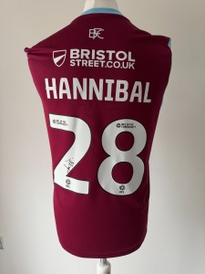 Signed HANNIBAL MEJBRI Shirt - Burnley FC -PROOF/COA- Tunisia Manchester United for sale on Ebay