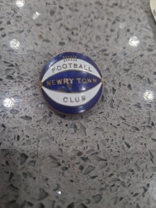 Newry Town Football Club Lapel Badge Vintage Rare for sale on Ebay