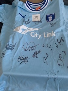 Coventry City FC signed shirt. for sale on Ebay
