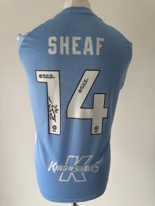 Signed BEN SHEAF Shirt - Coventry City -PROOF/COA- Arsenal for sale on Ebay