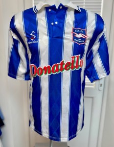 Brighton & Hove Albion Home Football Shirt 1998 Super League Top Soccer Jersey for sale on Ebay