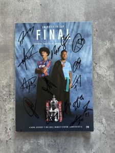 Crystal Palace FA cup final programme 2025 Wharton Mateta Glasner Guehi for sale on Ebay