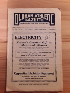 Rare Oldham Athletic football programme v Lincoln City, Saturday, 14th April,... for sale on Ebay