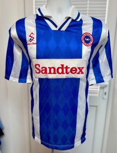 Brighton & Hove Albion Home Football Shirt 1997 vintage Top Soccer Jersey for sale on Ebay