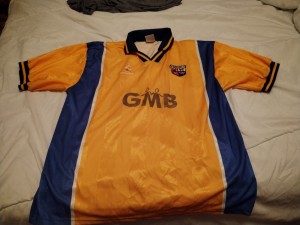 Brentford FC 1998/99 Blue & Yellow Away Shirt Size XL  Please Read Description  for sale on Ebay