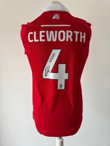 Signed MAX CLEWORTH Shirt - Wrexham AFC -PROOF/COA- for sale on Ebay