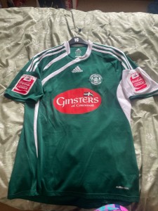 Plymouth argyle shirt match prepared Gow 26 for sale on Ebay