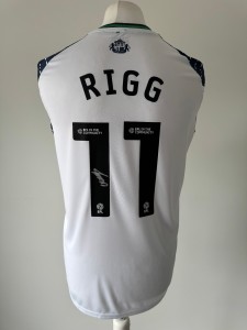 Signed CHRIS RIGG Shirt - Sunderland Play Off Final Promotion Shirt - PROOF/COA for sale on Ebay