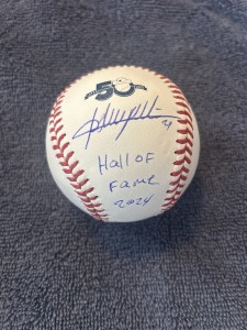 ADRIAN BELTRE SIGNED HALL OF FAME 2024 RANGERS 50TH ANNIVERSARY BASEBALL JSA COA for sale on Ebay