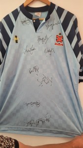 Signed Fulham 3rd kit for sale on Ebay