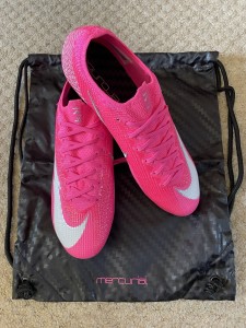 Nike X Kylian Mbappé Mercurial Vapor 13 Elite FG Football Boots - Pink Panther for sale on Ebay