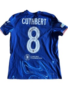 Erin Cuthbert Signed Chelsea Champions League Shirt 24/25 PROCEEDS TO CHARITY for sale on Ebay