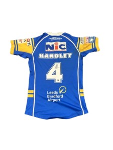 LIMITED EDITION Leeds Rhinos Barnardo’s Takeover shirt MATCH WORN Signed Handley for sale on Ebay