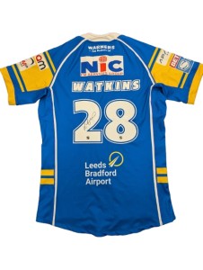 LIMITED EDITION Leeds Rhinos Barnardo’s Takeover shirt MATCHWORN SIGNED WATKINS for sale on Ebay