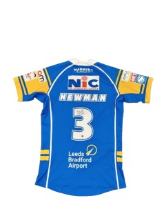 LIMITED EDITION Leeds Rhinos Barnardo’s Shirt MATCH-WORN, SIGNED Harry Newman for sale on Ebay